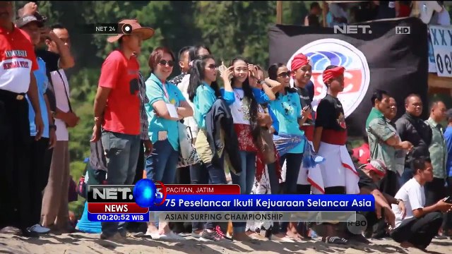 Asian Surfing Championship di Pacitan, Jawa Timur - NET24