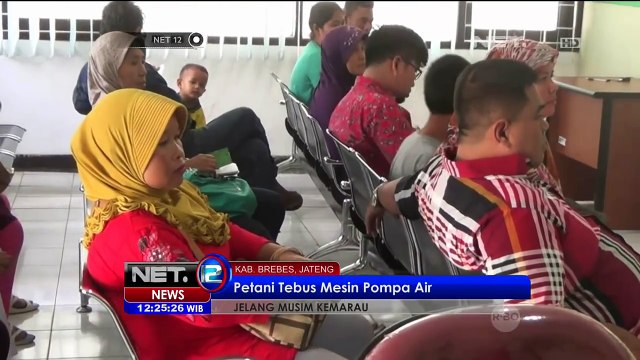 Petani Tebus Mesin Pompa Air Jelang Musim Kemarau - NEt12