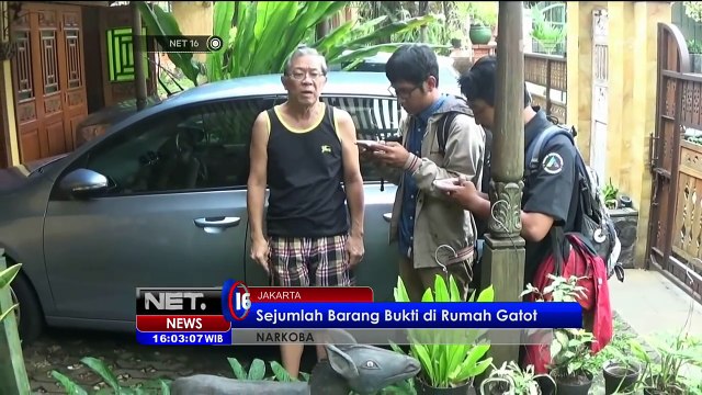 Rumah Gatot Brajamusti Digeledah Terkait Narkoba - NET16