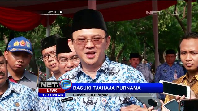 Ahok Tak Ambil Pusing Elektabilitasnya yang Diprediksi Turun - NET12