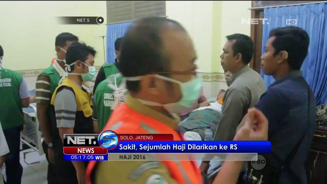 5 Haji Asal Tegal Dilarikan ke Rumah Sakit Saat Tiba di Tanah Air - NET5