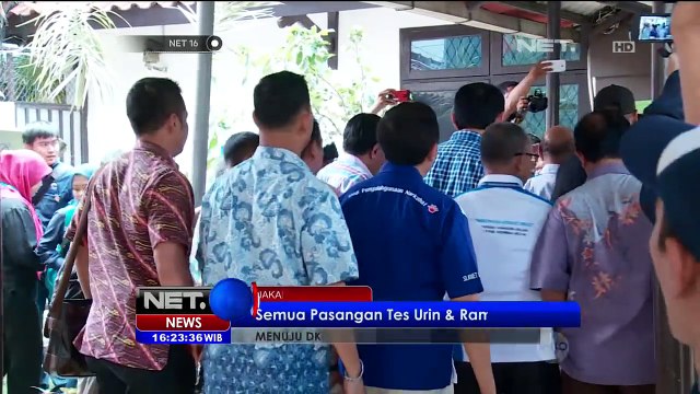 3 Pasangan Cagub dan Cawagub Tes Narkoba - NET16