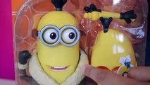 New Build A Minion Arctic Kevin /Banana 3 IN 1 Action Toy Figure | Minion Goggles