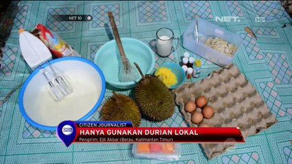 Pembuat Pancake Durian Ini Hanya Gunakan Durian Lokal - NET 10