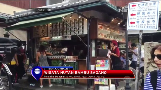 Wisata Hutan Bambu Sagano di Jepang -NET5 9 Oktober
