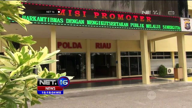 Oknum Polisi Yang Melakukan Pungli di Riau Belum Ditetapkan Menjadi Tersangka - NET16