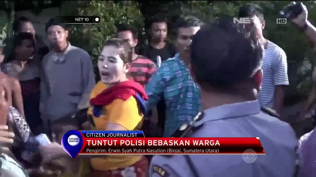 Warga Berunjuk Rasa ke Kantor Polisi - NET 10