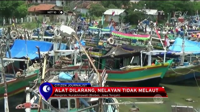Alat Dilarang, Nelayan Tidak Melaut - NET 10