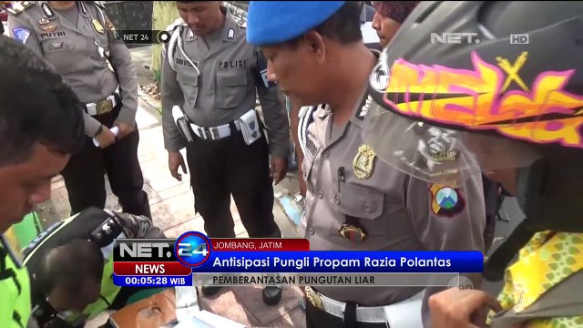 Razia Internal Polantas Dilakukan Untuk Menekan Pungli - NET24