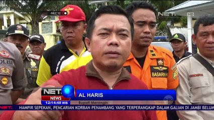 Keluarga Korban Penambang Ilegal Terima Bantuan  - NET12