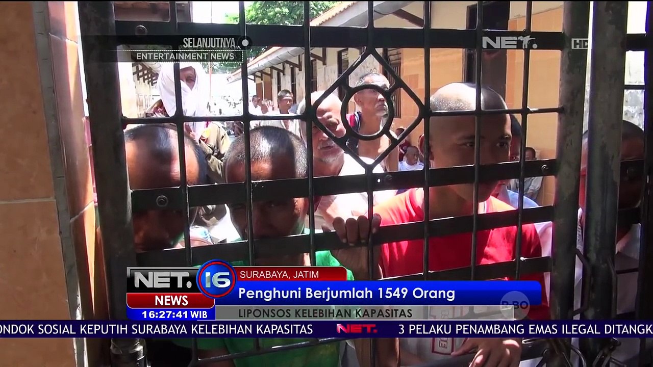 Penghuni Lingkungan Pondok Sosial Keputih Surabaya Mencapai 1549 Orang - NET 16