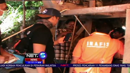 Pencarian 11 Penambang Emas Ilegal di Jambi Telah Berakhir - NET5