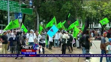 Live Report Kawasan Istana Merdeka  - NET 12