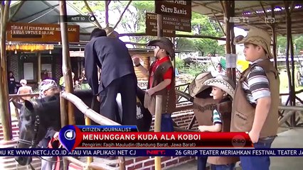 Menunggang Kuda Ala Koboi - NET 10