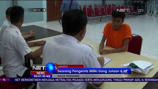 Pengemis Kaya dengan Uang Jutaan Rupiah Terjaring Petugas Dinas Sosial - NET24