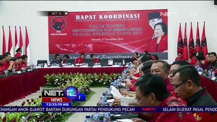 Rapat Internal PDIP Tidak Membahas Status Hukum Ahok - NET 12