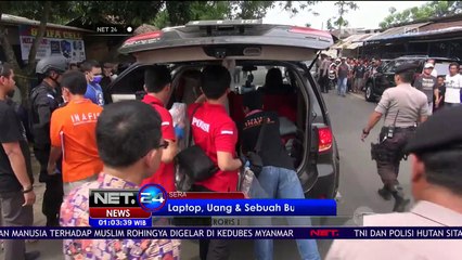 Sejumlah Barang Bukti Ditemukan di Rumah Terduga Teroris Yang Digerebek Petugas di Banten - NET 24