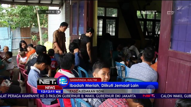 Gereja Oikumene Tetap Laksanakan Ibadah Minggu Pasca Ledakan Bom Molotov - NET12