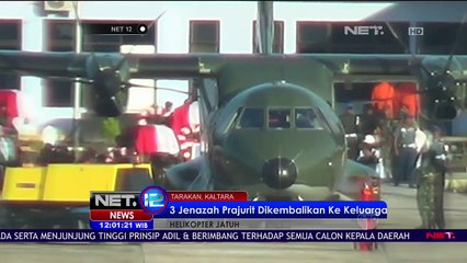 Jenazah Korban Heli Dipulangkan - NET 12