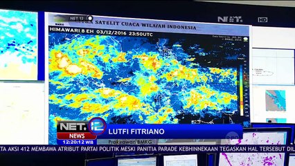 BMKG : Indonesia Akan Dilanda Hujan Lebat Dan Petir Hingga 8 Desember - NET 12