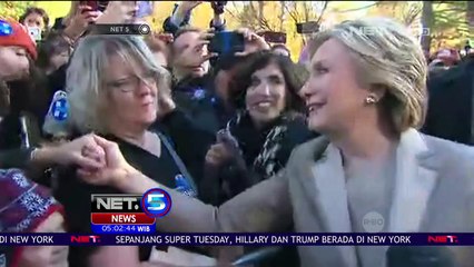 Hillary Clinton dan Donald Trump Sudah Gunakan Hak Suaranya - NET5
