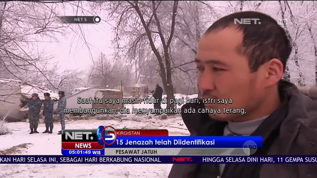 Tragedi Pesawat Kargo Turki yang Jatuh Tewaskan 37 Orang - NET 5