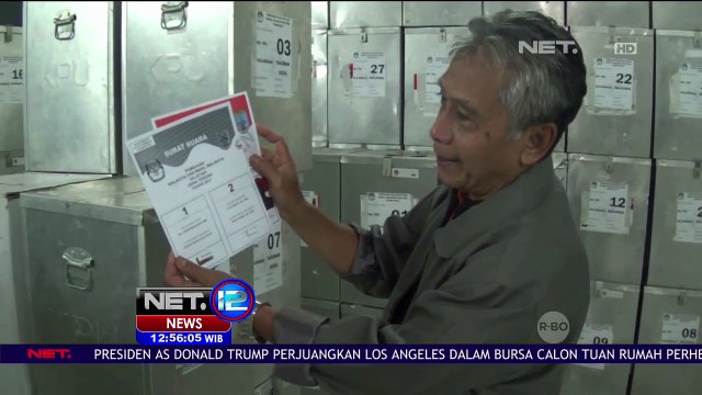 KPU Salatiga Sipakan Surat Suara Dengan Huruf Braille - NET12