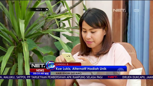 Kue Tiramisu Lukisan Wajah untuk Hari Kasih Sayang - NET5