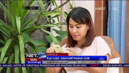Kue Tiramisu Lukisan Wajah untuk Hari Kasih Sayang - NET5