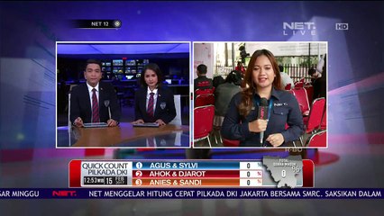Live Kondisi Terkini di Pos Pemenangan Anies dan Sandi - NET12