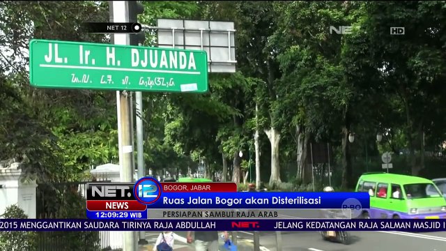 Reyakasa Lalu Lintas Bogor Jelang Kedatangan Raja Arab Saudi - NET12