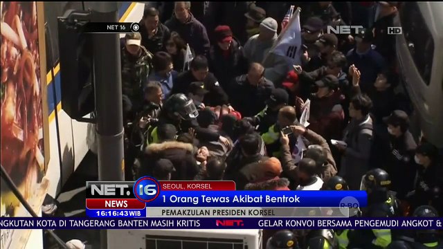 3 warga Kontra Pemakzulan Presiden Korsel Meninggal Pasca Kisruh dengan Kepolisian - NET16