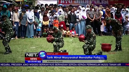 Скачать видео: Tim Brimob Polda Yogyakarta Berhasil Bekuk Teroris serta Bom Rakitan dihadapan Para Warga - NET5