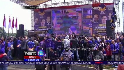Semarak Persaingan Pilgub Jabar 2018 - Net12