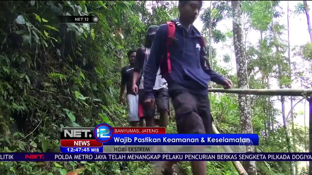 Tantang Diri dengan Cliff Jumping di Banyumas - NET12