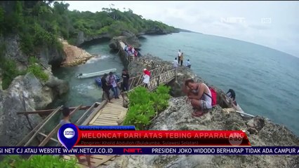 Meloncat dari Tebing Apparalang di Bulukumba Sulsel - NET24