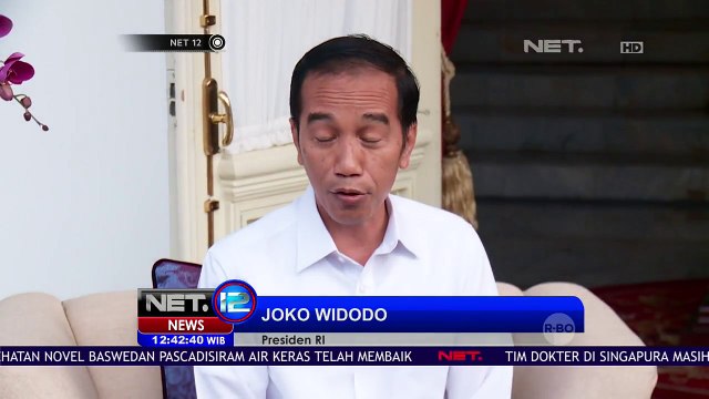Presiden Jokowi Optimis Pilkada DKI akan Berjalan Lancar dan Damai - NET12
