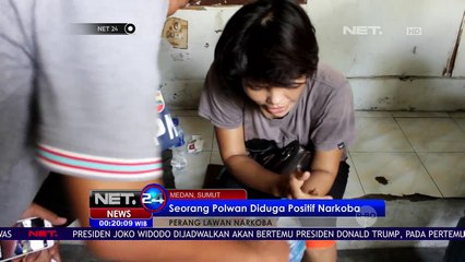 Seorang Polwan Diduga Positif Narkoba - NET24