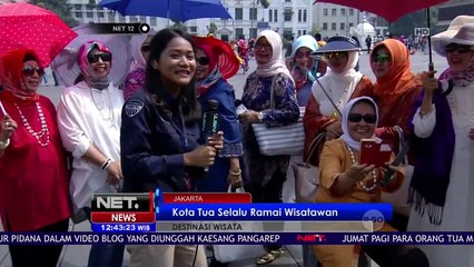 Live Report Sensasi Liburan di Kota Tua Jakarta - NET12