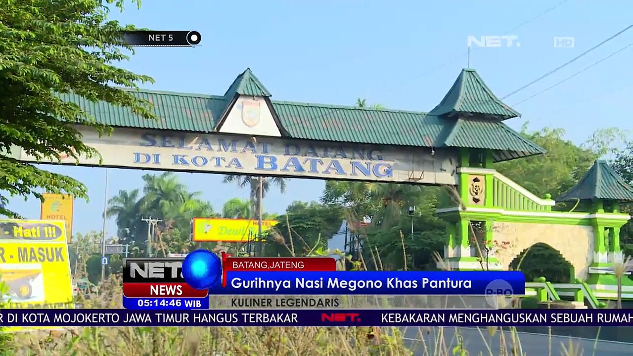 Cicipi Nasi Megono, Kuliner Legendaris Pantura - NET5