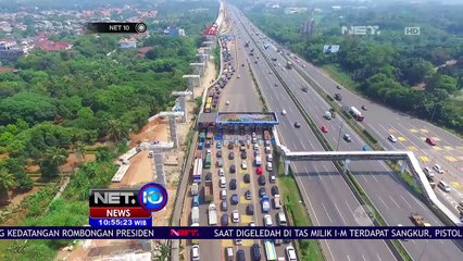 Live Report Sosialisasi Uang Elektronik di Jalan Tol Belum Merata - NET 10