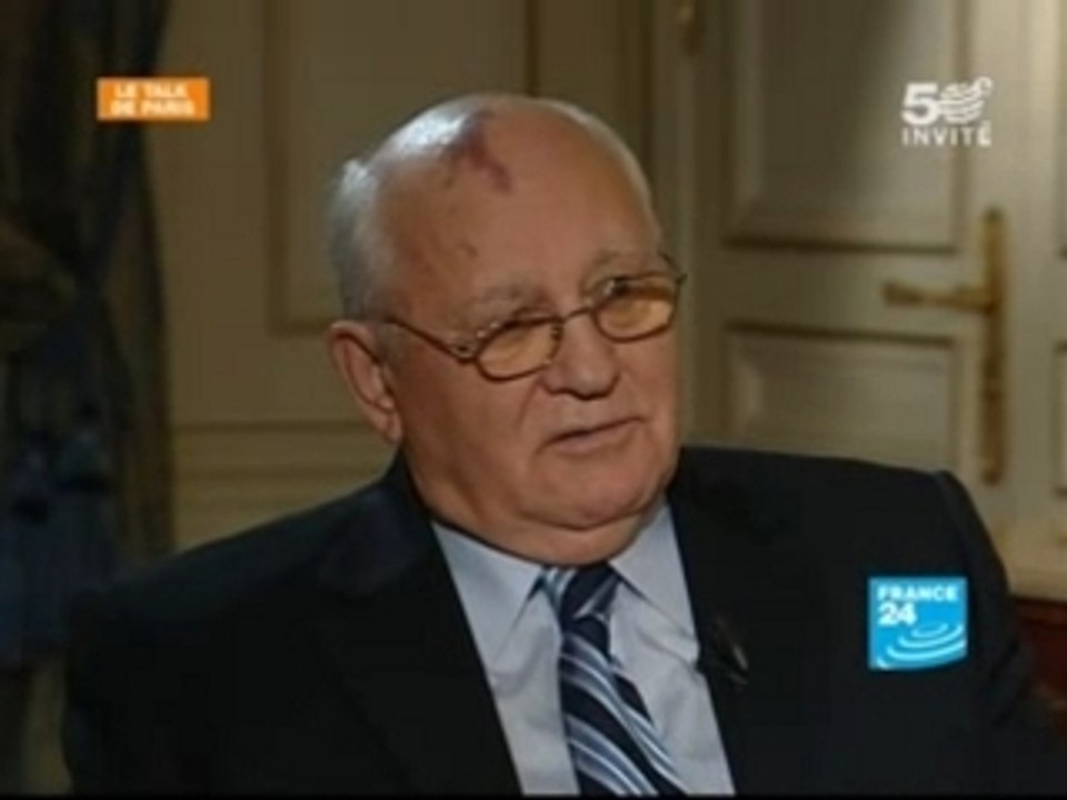 Gorbatchev est sur le "Talk de Paris"