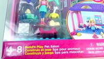 Mini Barbie Doll Puppy Dog Pet Salon Playset Mega Bloks Animal Care Set Toy Review Build n Style