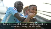 Usually injured players are sad -  not Mendy, he WhatsApps me! - Guardiola