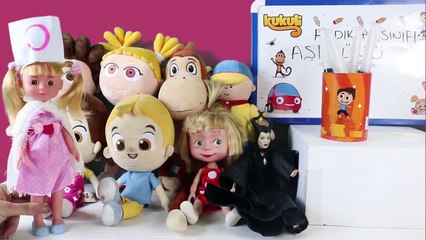 Niloya Mete Sınıfta Aşı Günü Kötü Cadı Sınıfa Sihir Yapıyor Neler Oldu? Kukuli Caillou Çizgi Film