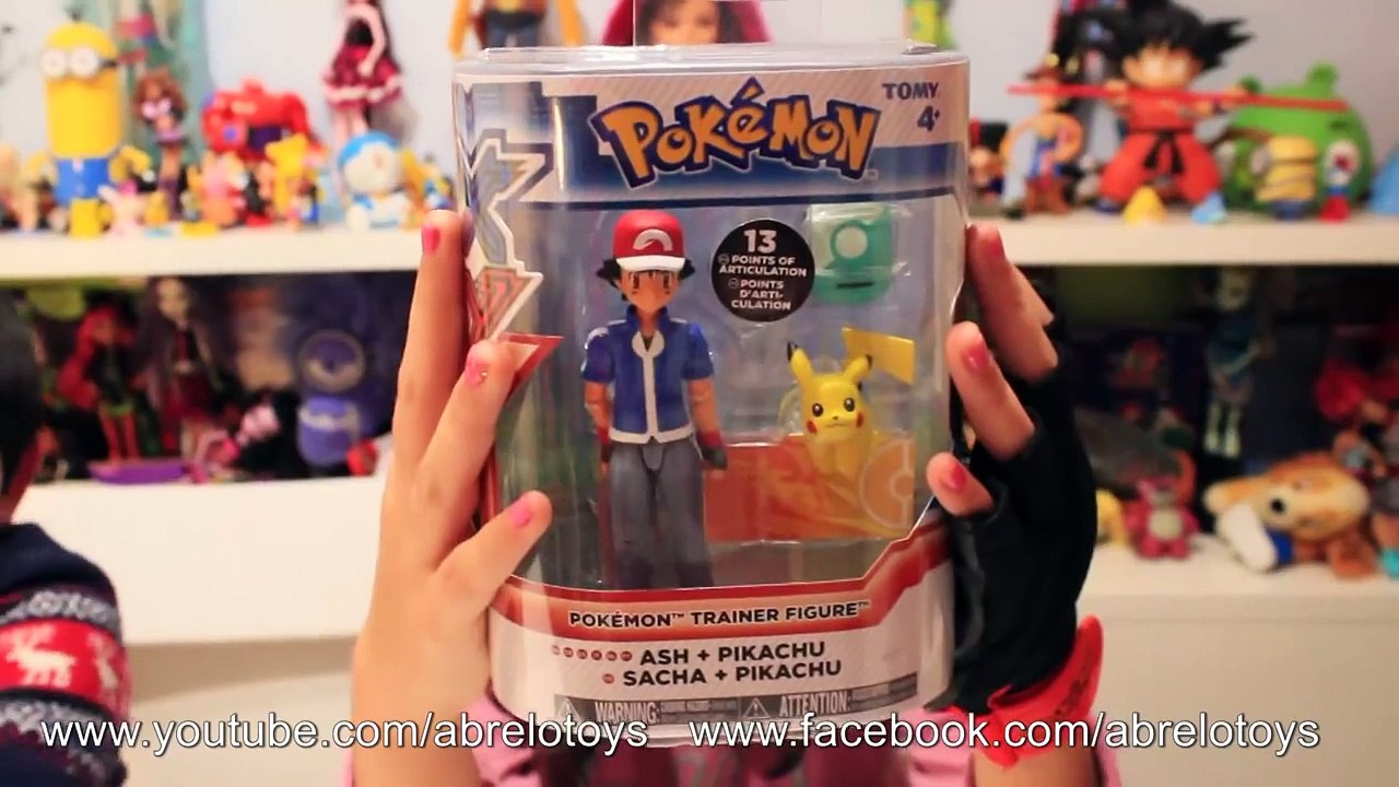 Toys Pokémon XY figuras Ash y Pikachu Trainer | Pokemon Juguetes