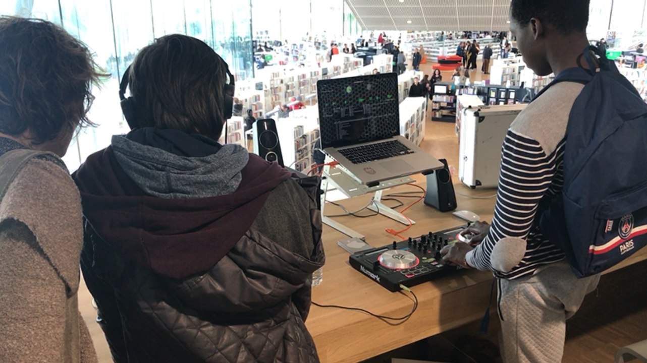 Dj's en herbe à Nördik Impakt