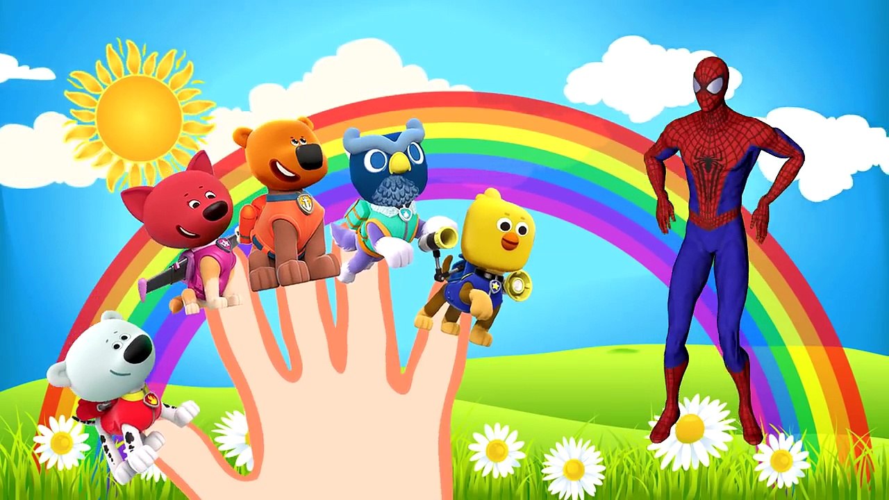 Щенячий патруль супер герои семья пальчиков райдер превращение finger family paw patrol