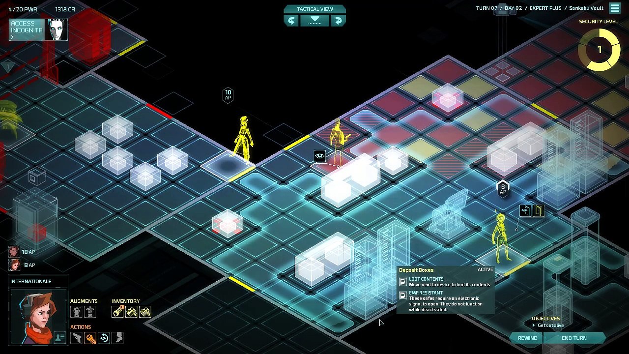 Invisible Inc Expert Plus 1-3 Vault (No commentary)