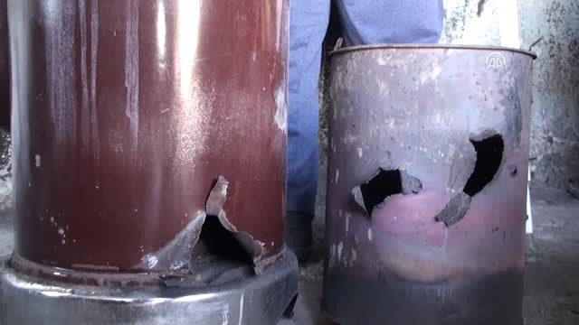 Kömür Sobası Patladı: 1 Yaralı